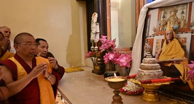  Buddhist religious leader Dalai Lama's 89th birthday celebrated with pomp