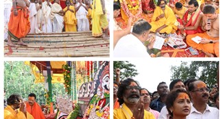 CM Hemant Soren participated in Rath Yatra in Ranchi