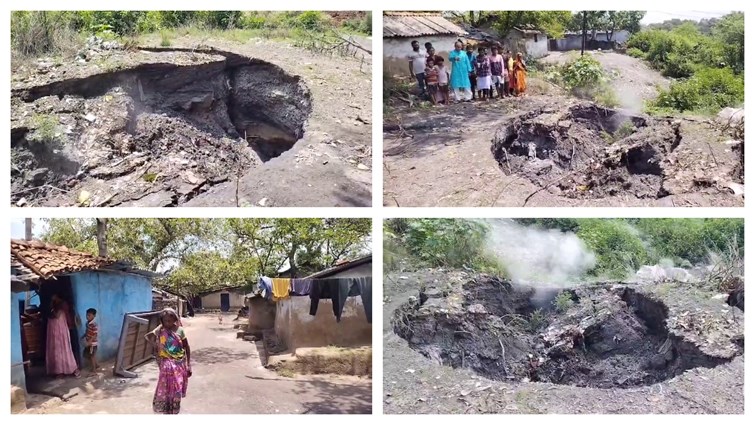  Landslide and poisonous gas in Baghmara