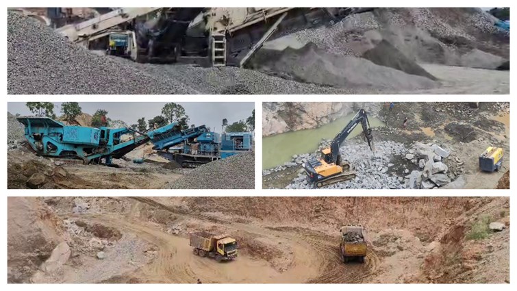 Stone mafia and crusher plants in Garhwa