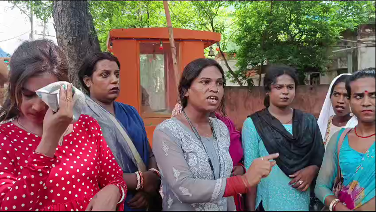  Protest of eunuchs in Chandil of Seraikela