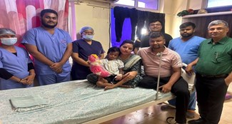  Pacemaker fitted to 5 year old girl in Patna without any incision