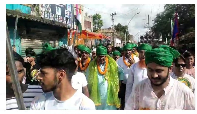 ranchi ke bundu mai nikla moharram julus 