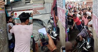 Uproar over death in accident in Bettiah