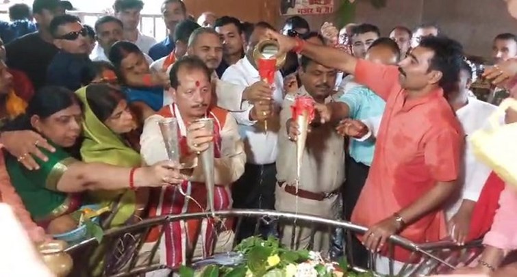  Inauguration of Shravani Fair in Ashokdham Temple