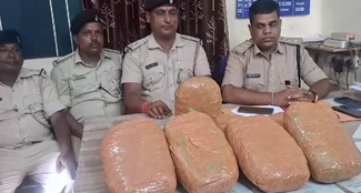  Ganja worth lakhs recovered in Dhanbad