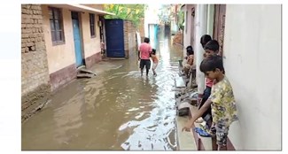 jamshedpur mai tej barish se shaharwasi behal 