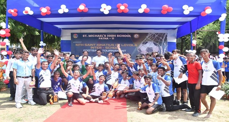  14th St. Ignatius of Loyola Inter School Football Tournament concludes