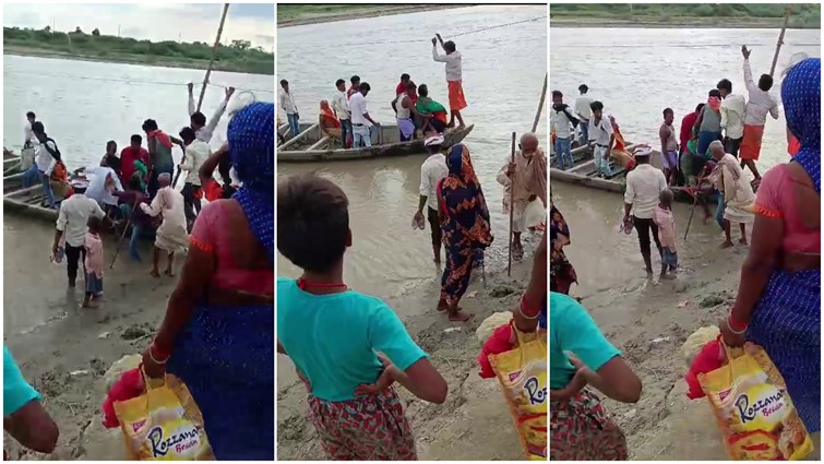  Life helpless due to flood in Muzaffarpur