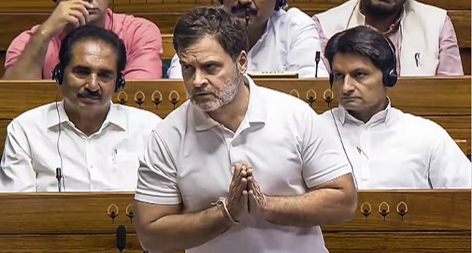  Rahul Gandhi sharp attack on Modi government