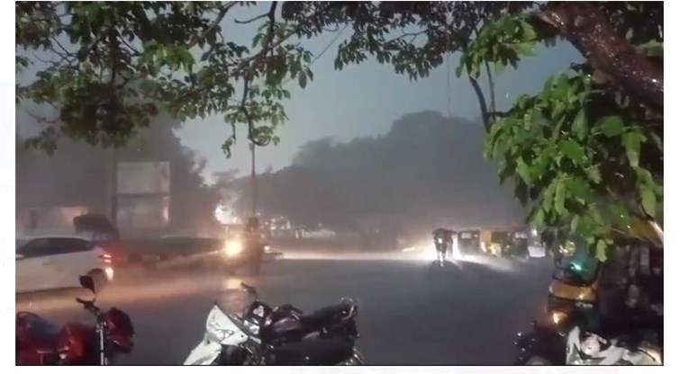 jamshedpur mai mausam ka mijaj badla 