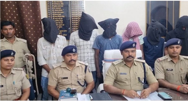  Bettiah police arrested 6 criminals