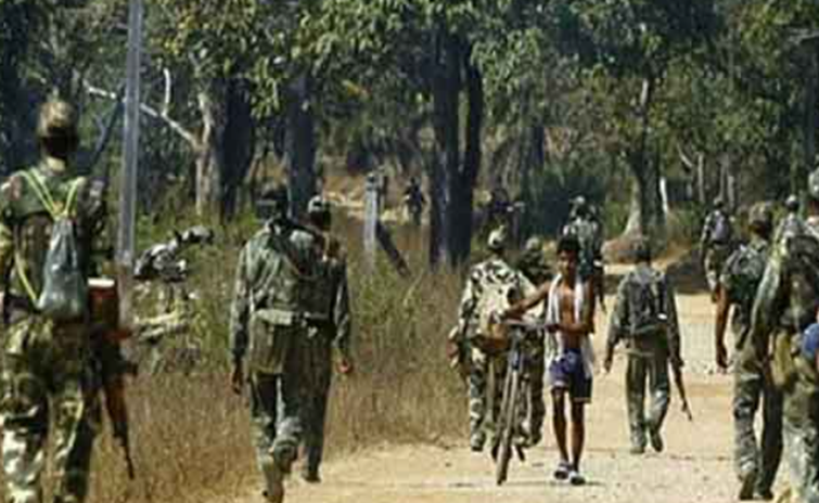 Encounter with security forces in Narayanpur district of Chhattisgarh, eight Naxalites killed