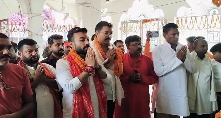  Newly elected MP of LJPR gets grand welcome