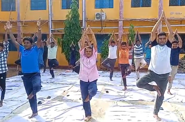 INTERNATIONA YOGA DAY 2024jhar