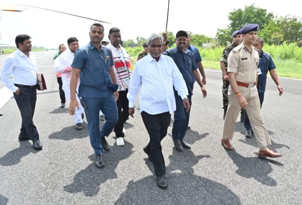 DHANBAD ME CM CHAMPAI SOREN KA KAI ELAN