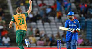  South Africa defeated Afganistan in the semi-final match