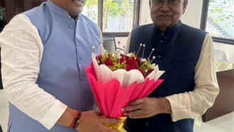 JDU General Secretary Ranjit Kumar Jha congratulated CM Nitish on his birthday.