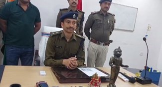 Vaishali police got big success Ashtadhatu idol worth crores recovered, 2 smugglers also arrested