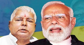 Another attack by PM Modi on Lalu Prasad