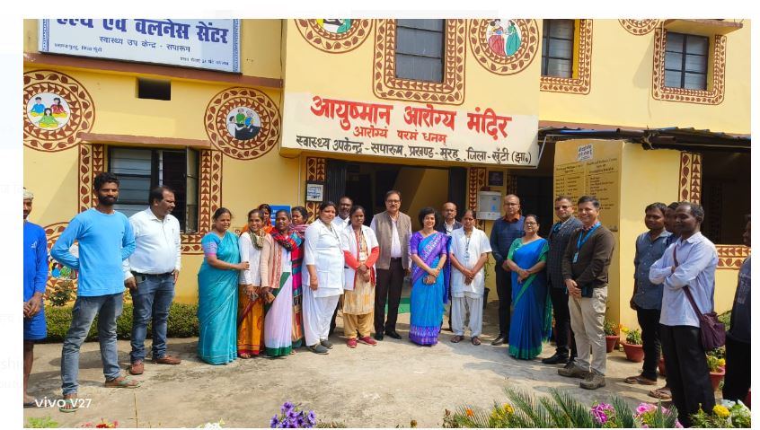 aaradhana patnayak ne khunti ka kiya daura 