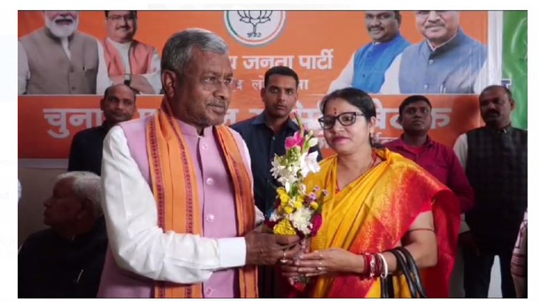 bhajpa pradesh adhyaksha babulal marandi pahunche dhanbad 