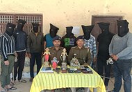  8 criminals of inter-state gang arrested with weapons in Chhapra, stolen Ashtadhatu idol worth crores recovered
