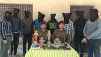  8 criminals of inter-state gang arrested with weapons in Chhapra, stolen Ashtadhatu idol worth crores recovered