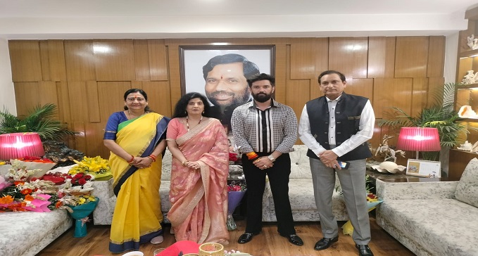 Veena Devi and Mehboob Ali Kaiser met Chirag Paswan as soon as they got preference in NDA.