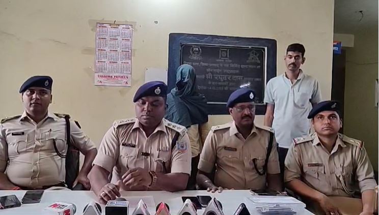 Police action against bike thief gang in Dhanbad