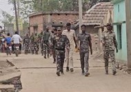Police conducted flag march regarding Lok Sabha elections and festival, warned those creating trouble