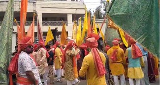 Khatu Shyam's trail march taken out