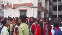  JD Women's College students expressed their pain