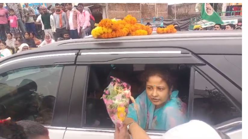 kalpana soren pahunchi giridih 