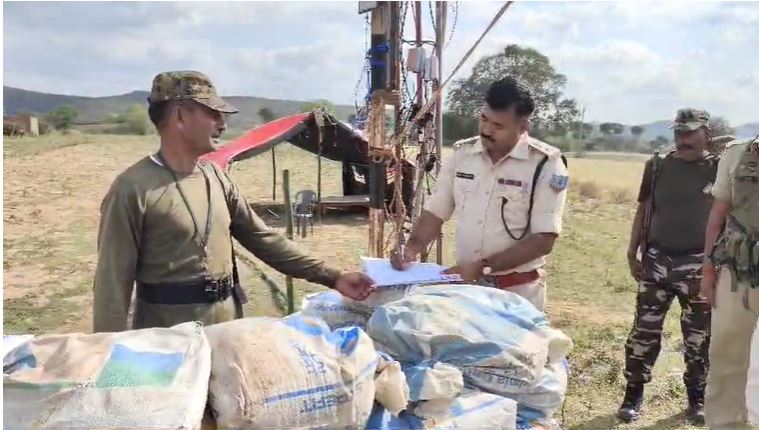 SP inspected the check post