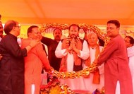  Minister Neeraj Singh Bablu reached Chhatapur of Supaul