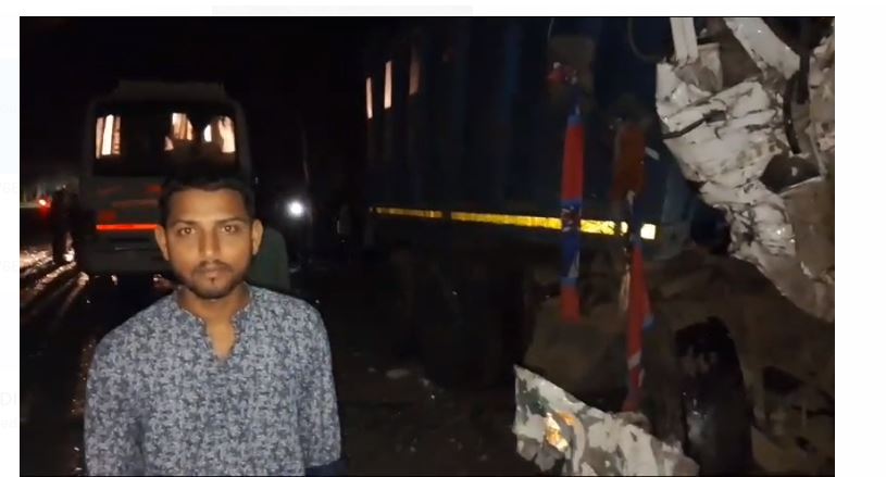 lohardaga mai bhishan sadak hadsa 