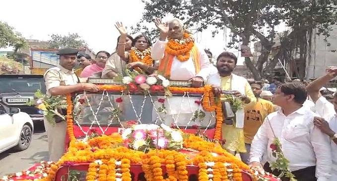  Vijayalakshmi Kushwaha reached Siwan after getting the ticket