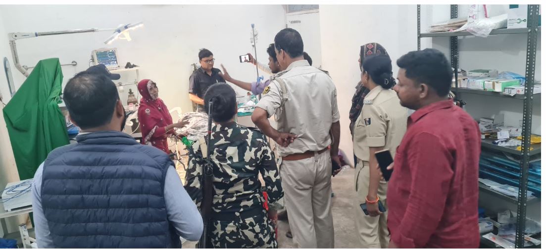 supoul mai chikitsak ki laparwahi ujagar 