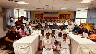  Training program on First Golden Minute organized at Mahavir Vatsalya Hospital