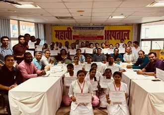  Training program on First Golden Minute organized at Mahavir Vatsalya Hospital