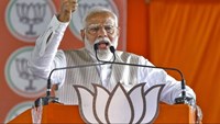  PM Modi's roar in Jharkhand: PM Modi's election rally in Chaibasa, rained on JMM and Congress