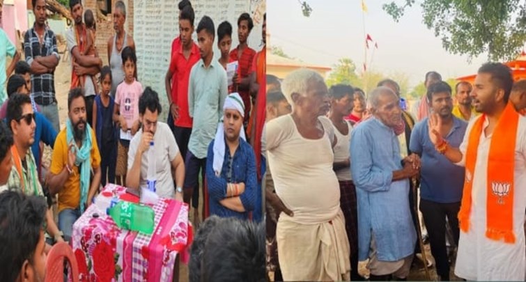 Nishikant Dubey VS Pradeep Yadav, godda loksabha nimination, The son is sweating profusely in the battle with his father