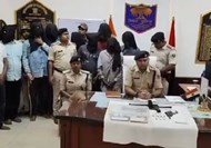 12 criminals arrested with weapons in Begusarai