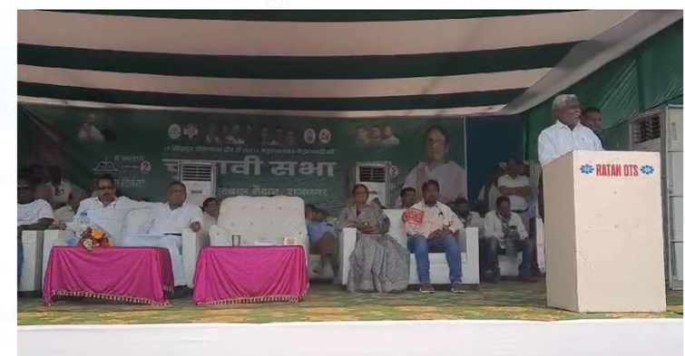 saraikela mai cm ne kiya chunavi sabha 