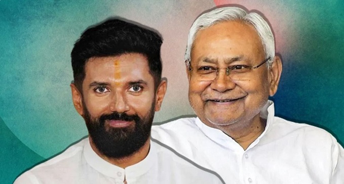  CM Nitish's election rally in support of Chirag