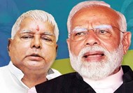 Lalu's sharp attack on PM before road show