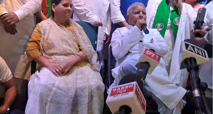  Lalu Prasad's attack on Prime Minister