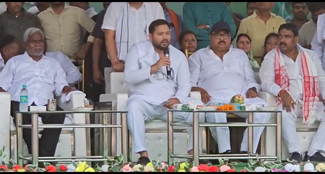 Tejashwi roars in Giridih: calls PM Modi the most liar Prime Minister of the country, appeals to vote in favor of Kalpana Soren