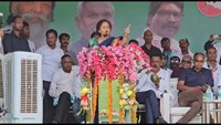 Strength for Kalpana: Indi Alliance's election meeting in Gandey, CM Champai and Kalpana Soren said - Election is to save the Constitution.